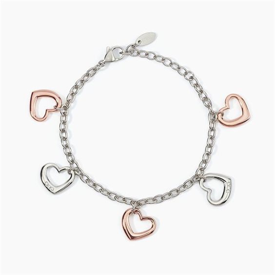 Bracciale 2Jewels Donna Mon Amour in Acciaio Cristallo 232296 - 232296